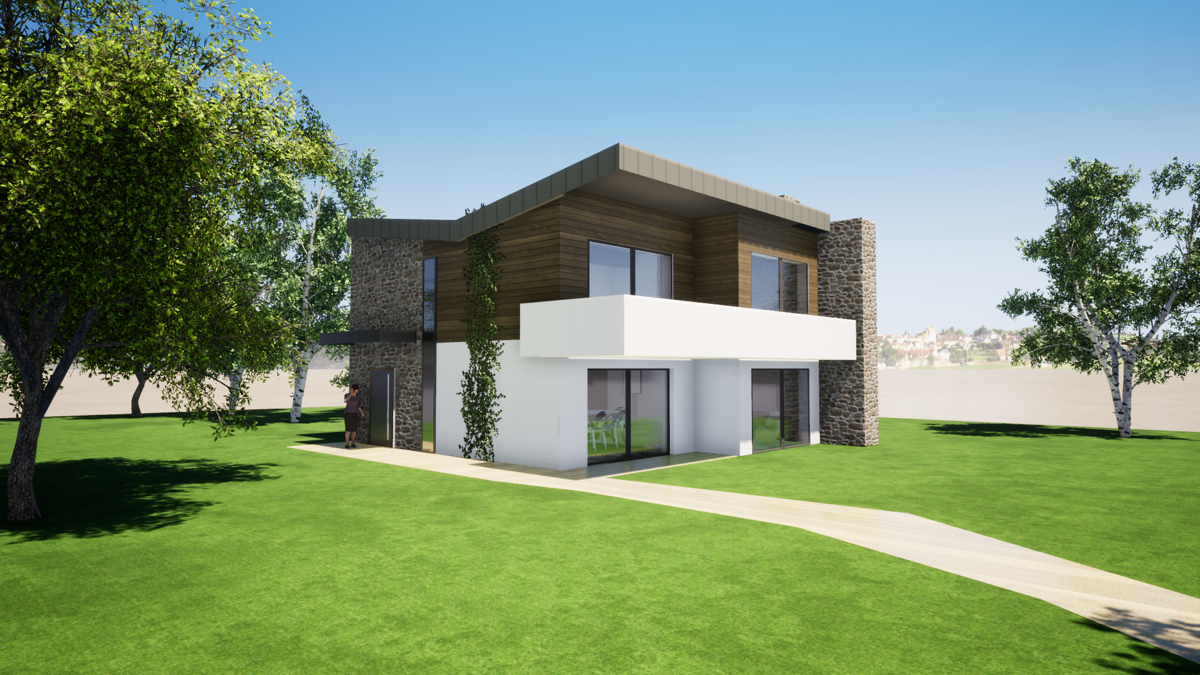 construction maison contemporaine