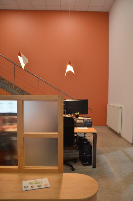 aménagement de bureaux axe environnement